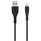 Energizer Töltőkábel USB-A/Lightning, FEKETE, 1,2m  EC410LGBK/3492548230594