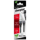 Energizer Töltőkábel USB-A/Micro-USB, FEKETE-SZÜRKE, 1,2m  EC610MGBK/3492548230600