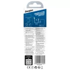 Energizer Töltőkábel 90 Fokos, USB-A/USB-C, FEKETE, 2,0m  EC710CKBK/3492548231829