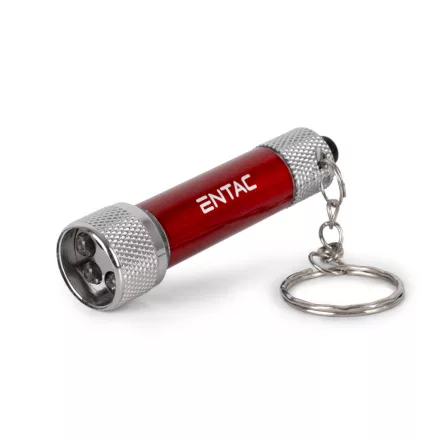 Entac 5LED Kulcstartós elemlámpa PIROS 3xLR44 elemmel  EFL-5LED-KC-R/5999097902302
