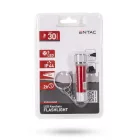 Entac 5LED Kulcstartós elemlámpa PIROS 3xLR44 elemmel  EFL-5LED-KC-R/5999097902302