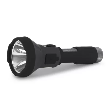 Entac Elemlámpa vésztöltővel, USB-ről tölthető  EFL-RE-PB/5999097996660