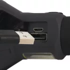 Entac Elemlámpa vésztöltővel, USB-ről tölthető  EFL-RE-PB/5999097996660