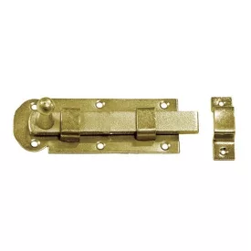   Tolózár ütközővel, E gombos, 80x26mm, horganyzott 3254034