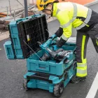 Makita  P-91017 Nagyméretű tároló 63,1L 565x800x252mm MAKTRAK 10,1kg