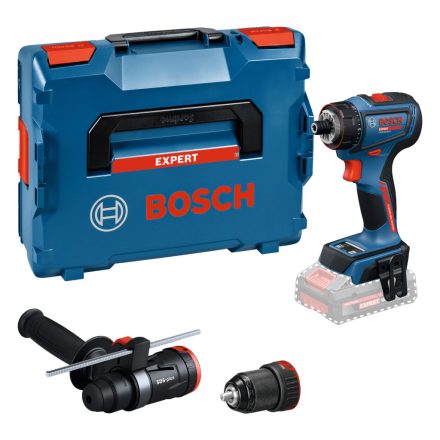 Bosch EXPERT EXSR18V-90FC Akkus fúró-csavarbehajtó +tokmányokkal, 18V akku, töltő nélkül, L-Boxx 06019R2002