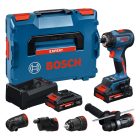 Bosch EXPERT EXSR18V-90FC Akkus fúró-csavarbehajtó +tokmányokkal, 18V 4,0Ah L-Boxx 06019R2001