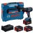 Bosch EXPERT EXSR18V-150 Akkus fúró-csavarbehajtó BITURBO 18V 5,0Ah/8,0Ah L-Boxx 06019R2202