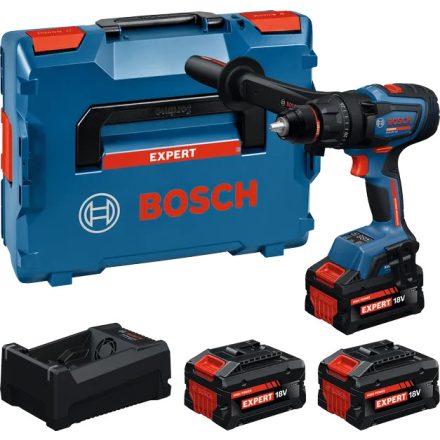 BOSCH EXPERT 06019R3202 EXSB18V-150 Akkus ütvefúró-csavarozó (8,0 Ah akkuval;5,5 Ah akkuval; töltővel) L-Boxx-ban
