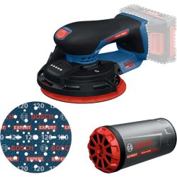   BOSCH EXPERT 0601372901 EXEX18V-150-5 Akkus excentercsiszoló (akku és töltő nélkül) kartondobozba