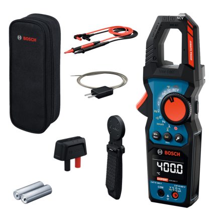Bosch EXPERT EXMC600-17 Árammérő lakatfogó (feszültségkereső) +MH1 és MS90 tartozékokkal, 0601077500