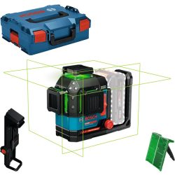   BOSCH EXPERT 0601065B01 EXLL 18V-120-33CG Vonallézer 18V (akku és töltő nélkül) L-Boxx-ban (zöld)