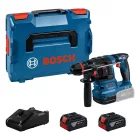Bosch GBH18V-22X Akkus fúró-vésőkalapács ONECHUCK 18V 4,0Ah akku +GAL18V-40 töltő, L-Boxx 0611924101