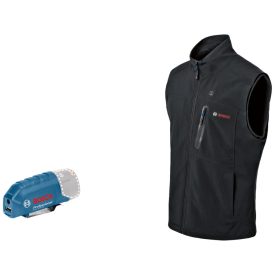   Bosch GHV12+18VXA Fűthető mellény +adapterrel 12V-18V akku, töltő nélkül, XL-es 06188000ED