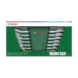 BOSCH 1600A027PS Tokmány kulcs készlet  8 részes (Green)