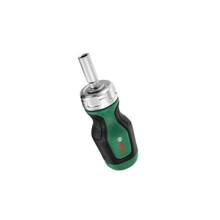 BOSCH 1600A032UY Bittartós racsnis marokcsavarhúzó; 6db bitfejjel (Green)