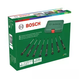   BOSCH 1600A02Z9M Csavarhúzó készlet 8 részes,tárolóban (Green)