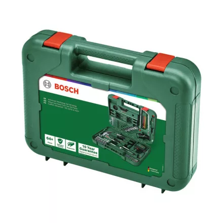 BOSCH 1600A02ZB3 Kéziszerszám készlet 64 részes Advanced Set V2 (Green)
