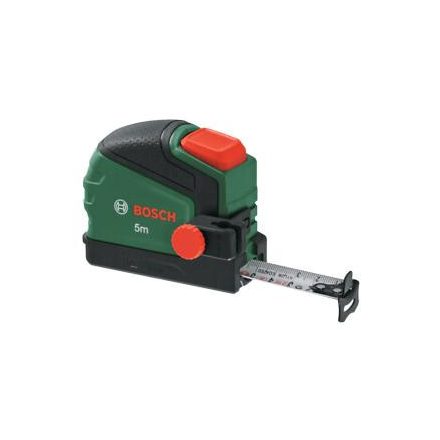 BOSCH 1600A03318 Mérőszalag 5m;ceruza tartóval  (Green)