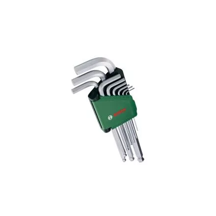 BOSCH 1600A032V1 Imbusz kulcs készlet  Hex 9 részes (Green)