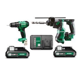   HIKOKI  Akkus gép szett (DH12DDW2Z+DV12DAW4Z) 12V/2x4,0Ah HITBOX