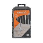 KENDO lapos fafúró készlet 6r. 10-25mm No.11606633  030602-0111