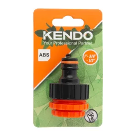   KENDO csaptelep csatlakozóelem 1"-3/4"-1/2" belső menettel ABS No.60634  060205-0223