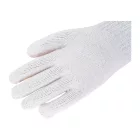 KENDO kötött pamutkesztyű 1 oldalon pettyezett 9"/L No.76132  070101-0403