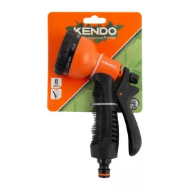   KENDO állítható locsolópisztoly 8 funkciós TPR-SOFT No.60653  200101-4713