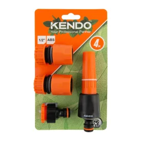   KENDO locsolófej + csatlakozó készlet 4r. ABS No.60682  200101-4717