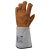 Munkavédelmi  Hegesztőkesztyű barna marhahasíték, fehér hasított mandzsetta 1WEL250011  11/XXL