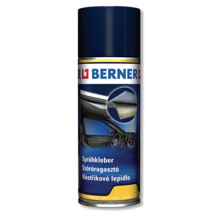 Berner 332680 Ragasztó spray ÁTLÁTSZÓ 400ml