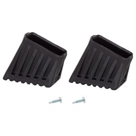   Krause MONTO Lábdugó párban, FEKETE, 40x20mm (212528) fekete