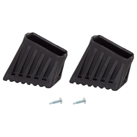 Krause MONTO Lábdugó párban, FEKETE, 40x20mm (212528) fekete