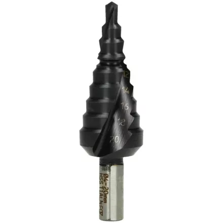 Hikoki  780102 Lépcsős fúró 4-20mm TIALN