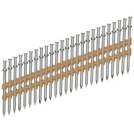 Hikoki  4100442 Duplex szeg, kerekfej 21° 3,3x58/70mm sima, fényes, 2000db/csomag