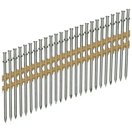 Hikoki 4100443 Duplex szeg, kerekfej 21° 3,3x77/89mm sima, fényes, 2000db/csomag