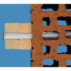 Berner  51799 Üreges tégladübel HOLLOWFRAMEfix poliamid (nylon) (100)