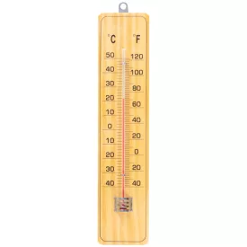   ST Strend Pro TMM-032 Woody Kültéri hőmérő fa, 220x50x10mm  221953