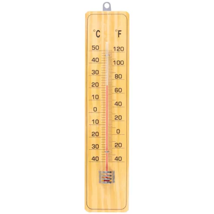 ST Strend Pro TMM-032 Woody Kültéri hőmérő fa, 220x50x10mm  221953