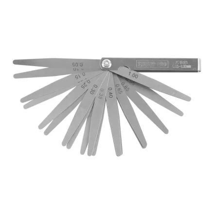 ST Strend Pro TG-165 Hézagmérő 20 lapos, 0,05-1mm  222843