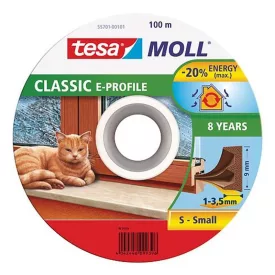   TESA tesamoll Tömítés ajtóhoz és ablakhoz barna, E-profilú, 9mm/100m  2211204