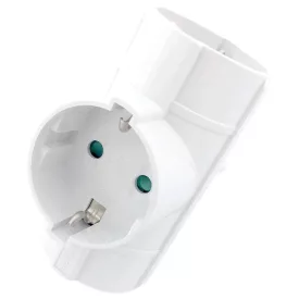 Entac T Elosztó 3 foglalat IP20  EPAG-T3EE/5999097904481