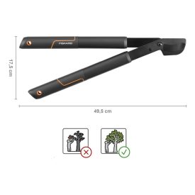   Fiskars  SingleStep Ágvágó, mellévágó, S/M L28 (1001432)