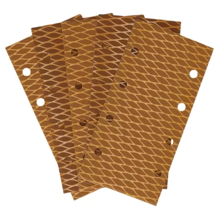 Dedra DED7943R1 Tépőzáras rezgőcsiszolópapír ANTI-CLOG 92x182mm P60  /5db