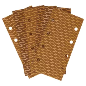   Dedra DED7943R2 Tépőzáras rezgőcsiszolópapír ANTI-CLOG 92x182mm P80  /5db