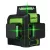 Dedra MC0904 Multilézer/kombináltlézer 3D Sharp LED (zöld), 30m, beépített akkuval