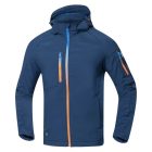 Munkavédelmi Dzseki Ardon Creatron 2XL-es, kék-neon Softshell H6698