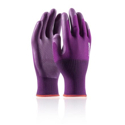Munkavédelmi  Kesztyű A8017-SPE Ardon Green Touch lila, latex mártott, hőálló 7/S