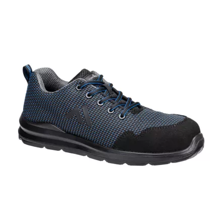 Munkavédelmi  Cipő PORTWEST FC72 Trainer Composite fekete-kék S3S SR FO PW-FC72NAR 45-ös
